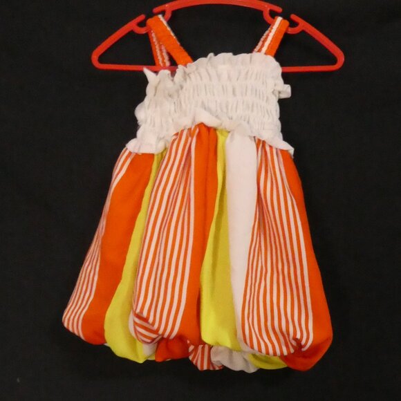 Unbranded | 18 months | Vibrant Striped and Floral Mini Dress for Kids - Picture 2 of 14